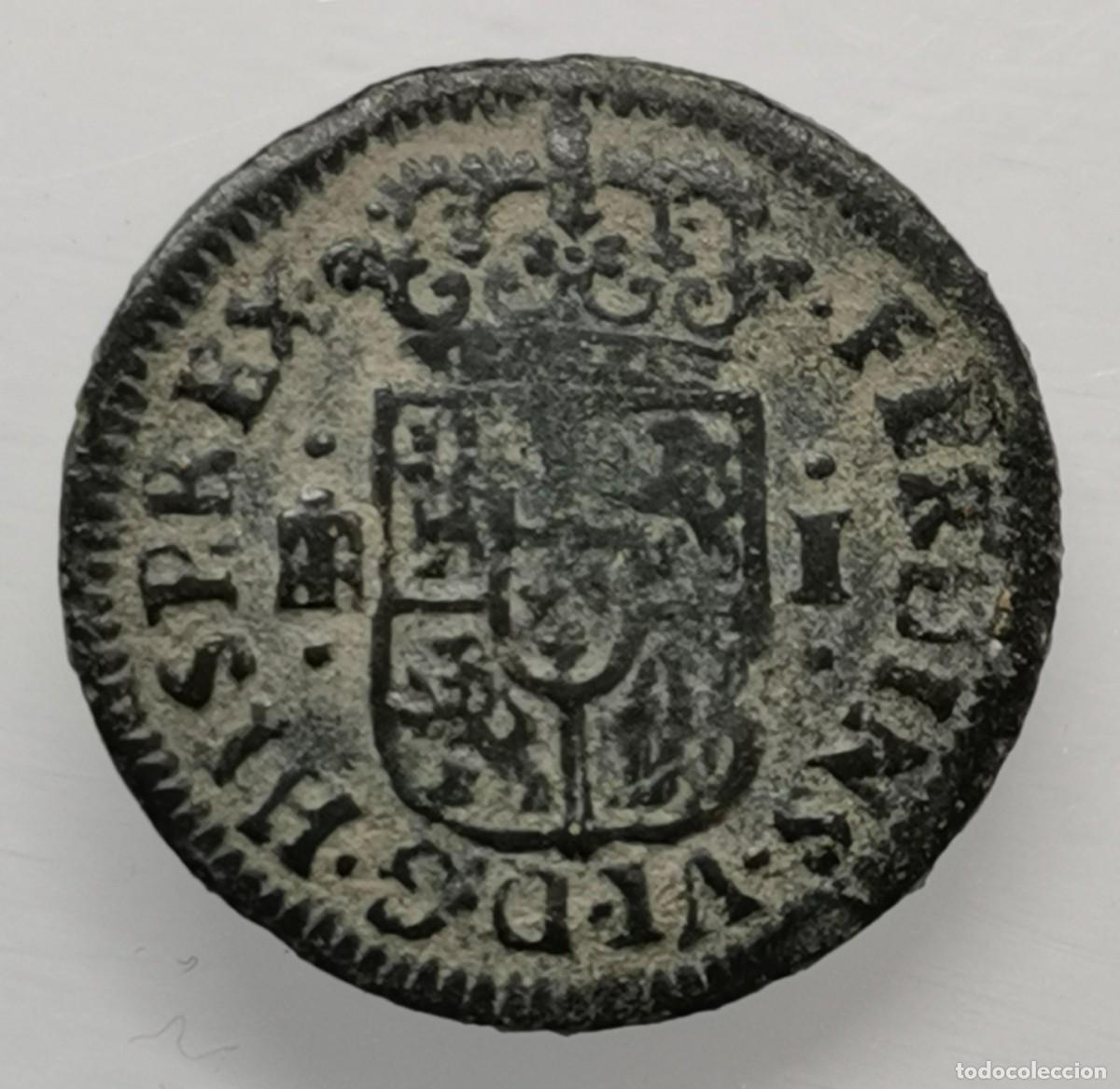 Monedas de Espa&ntilde;a: Fernando VI - Maraved&iacute; 1747 Segovia. - Foto 1