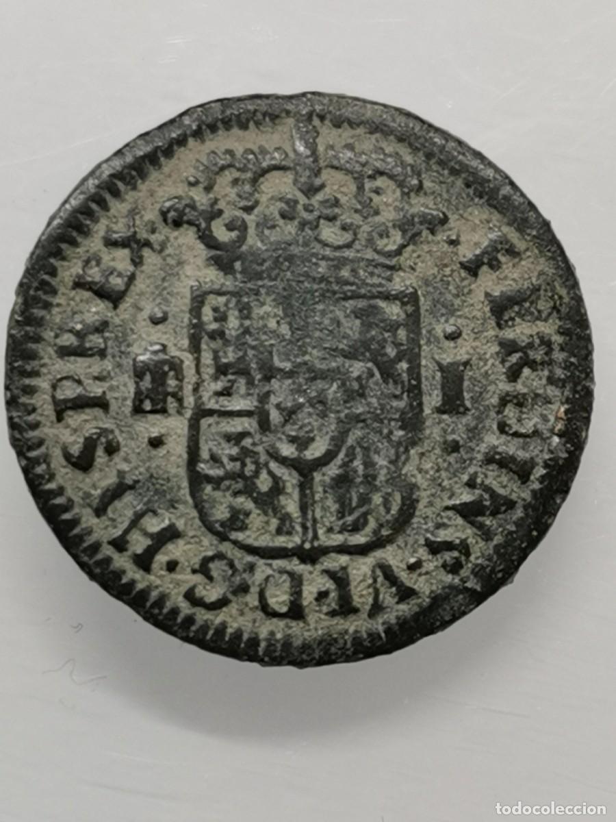 Monedas de Espa&ntilde;a: Fernando VI - Maraved&iacute; 1747 Segovia. - Foto 3