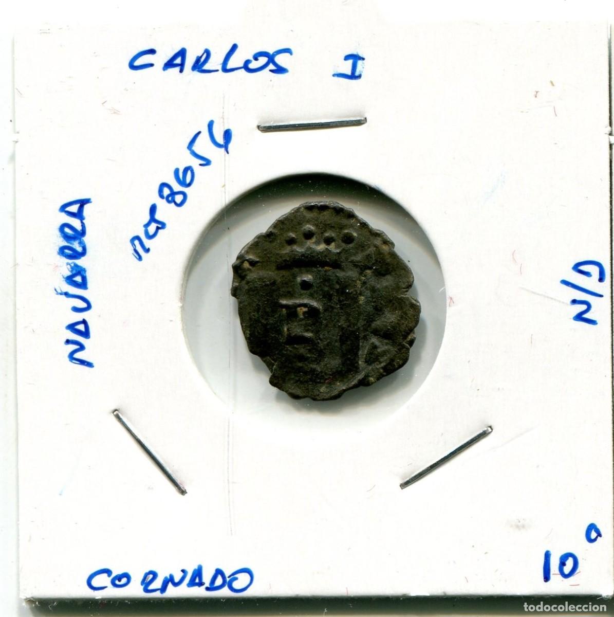 Monedas de Espa&ntilde;a: CORNADO CARLOS I A&Ntilde;O ND NAVARRA ( MES3656 ) - Foto 1