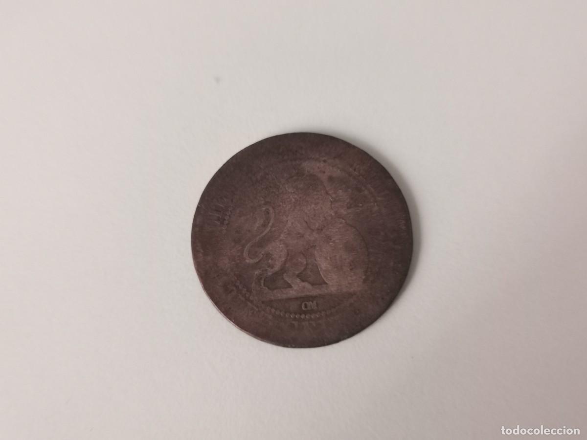 Monedas de Espa&ntilde;a: MONEDA 10 CENTIMOS ESPA&Ntilde;A GOBIERNO PROVISIONAL 1870 - Foto 1