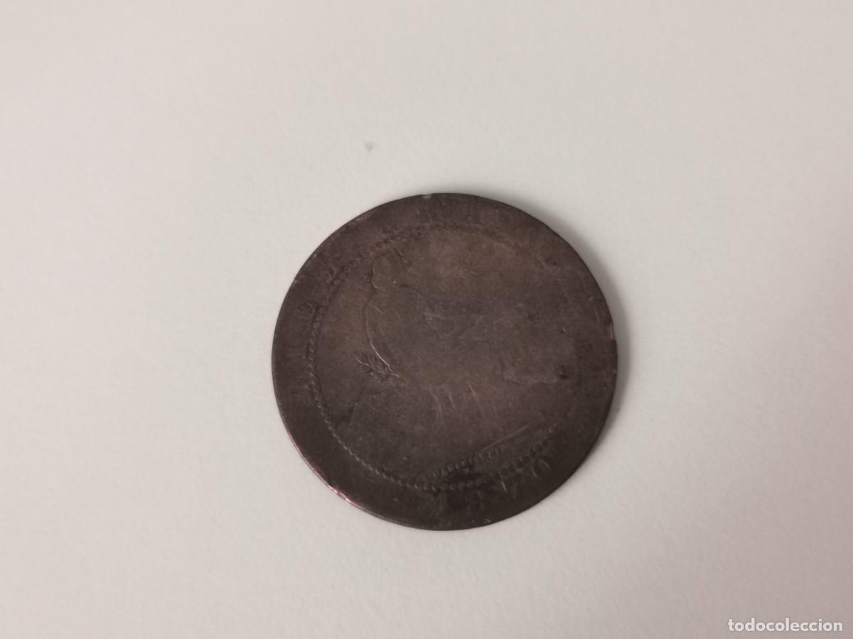 Monedas de Espa&ntilde;a: MONEDA 10 CENTIMOS ESPA&Ntilde;A GOBIERNO PROVISIONAL 1870 - Foto 2
