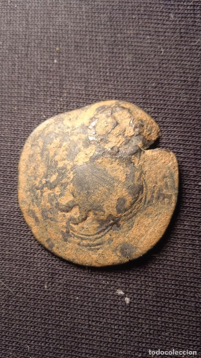 Monedas de Espa&ntilde;a: Antigua moneda resellada. - Foto 2