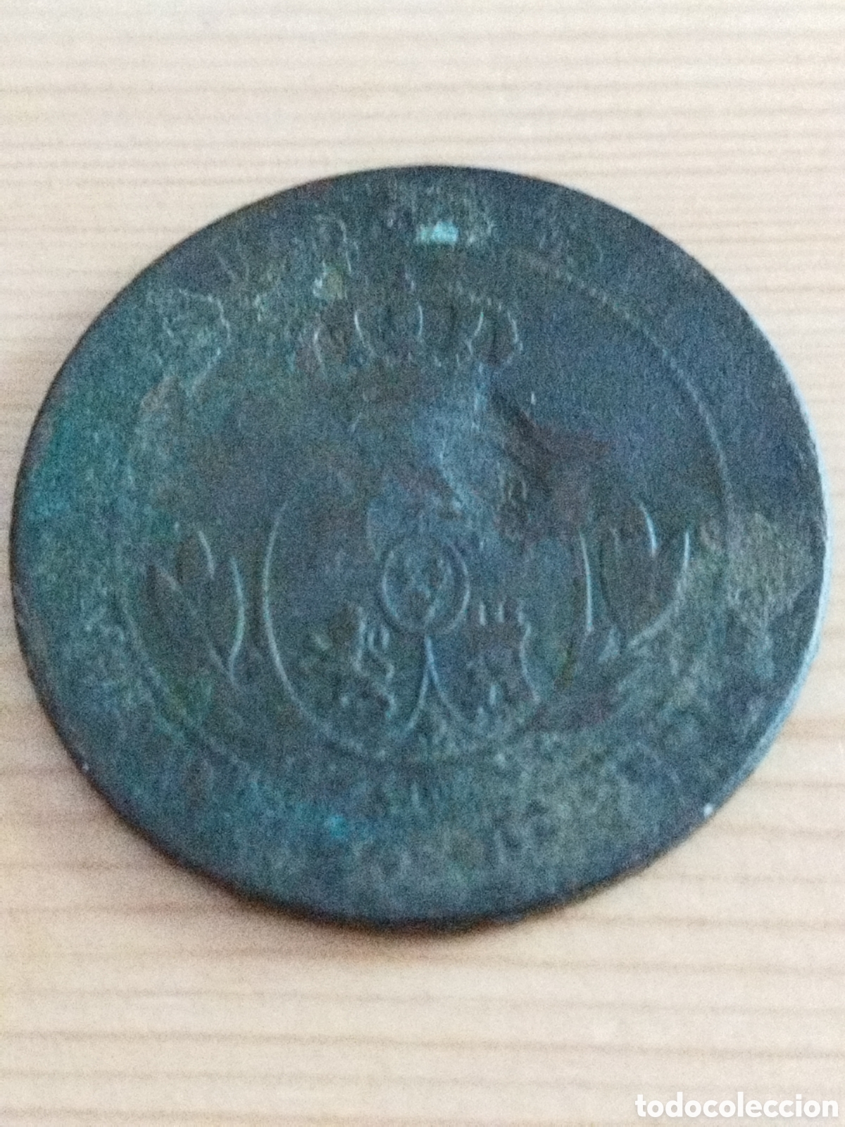 Monedas de Espa&ntilde;a: Moneda de 5 escudos de Isabel II km#635 - Foto 1