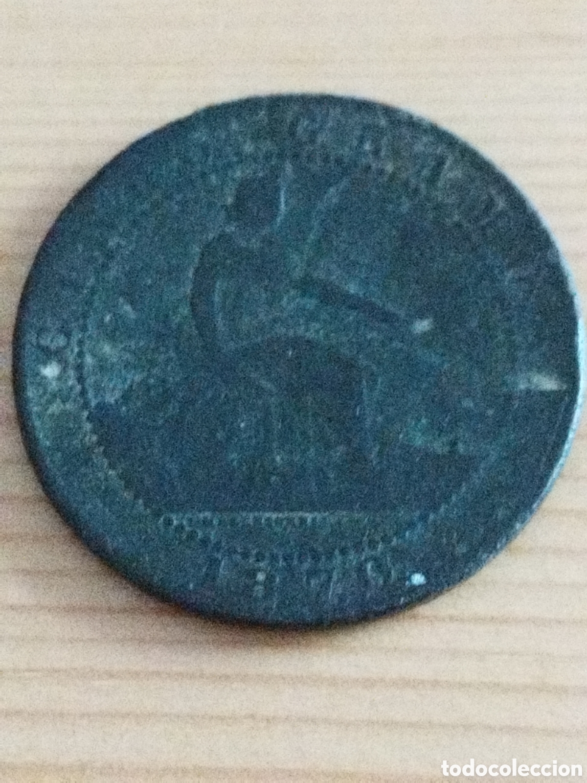 Monedas de Espa&ntilde;a: Moneda de 5 c&eacute;ntimos de 1870 km#662 - Foto 2