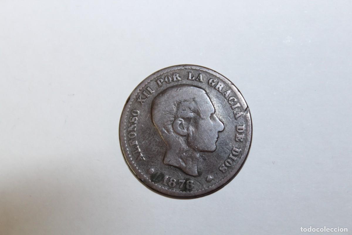 Monedas de Espa&ntilde;a: 5 CENTIMOS de 1878 OM XC 72 ESPA&Ntilde;A en BC - Foto 1
