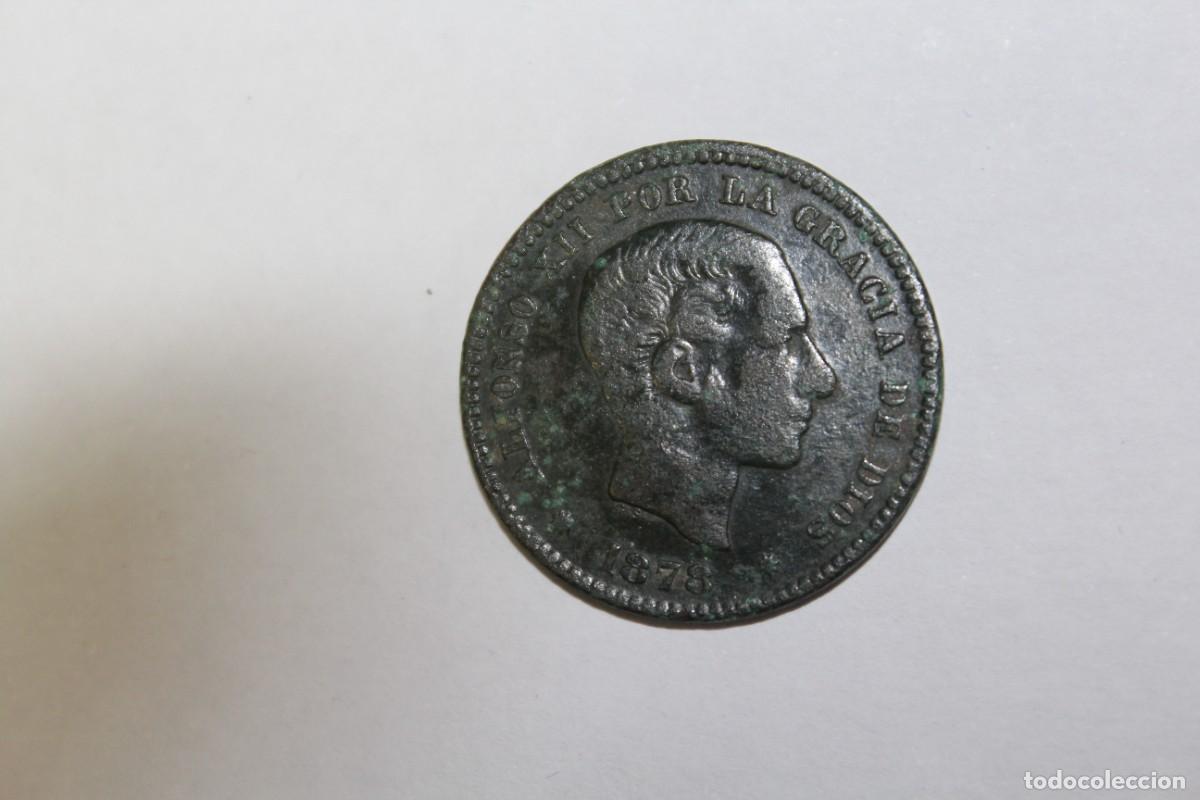 Monedas de Espa&ntilde;a: 5 CENTIMOS de 1878 OM XC 72 ESPA&Ntilde;A en MBC - Foto 1