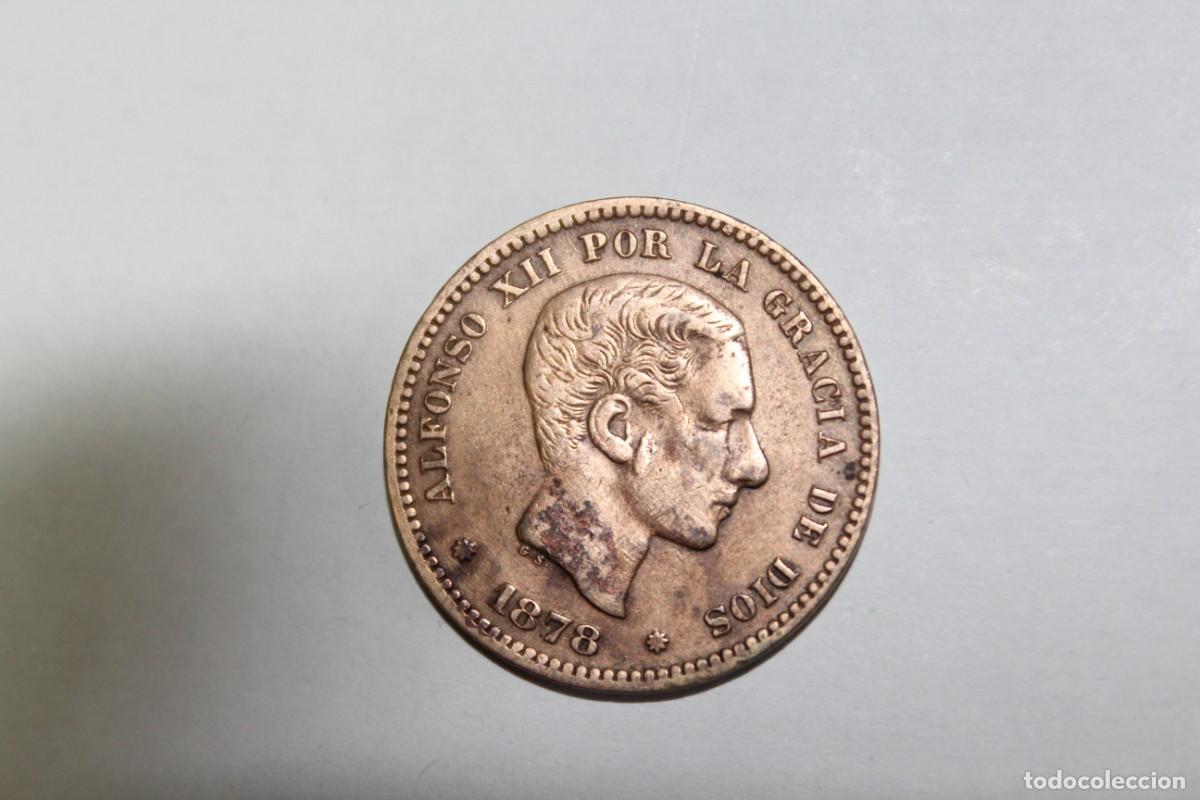 Monedas de Espa&ntilde;a: 5 CENTIMOS de 1878 OM XC 72 ESPA&Ntilde;A en MBC+ - Foto 1