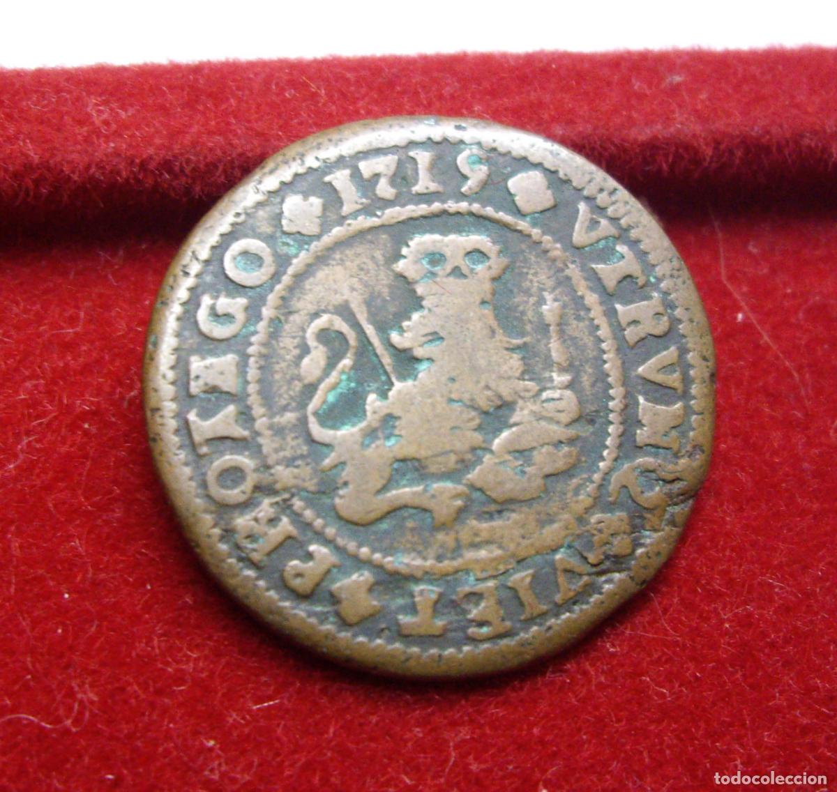 Monedas de Espa&ntilde;a: FELIPE V - 2 MARAVEDIS - 1819 ZARAGOZA - Foto 2