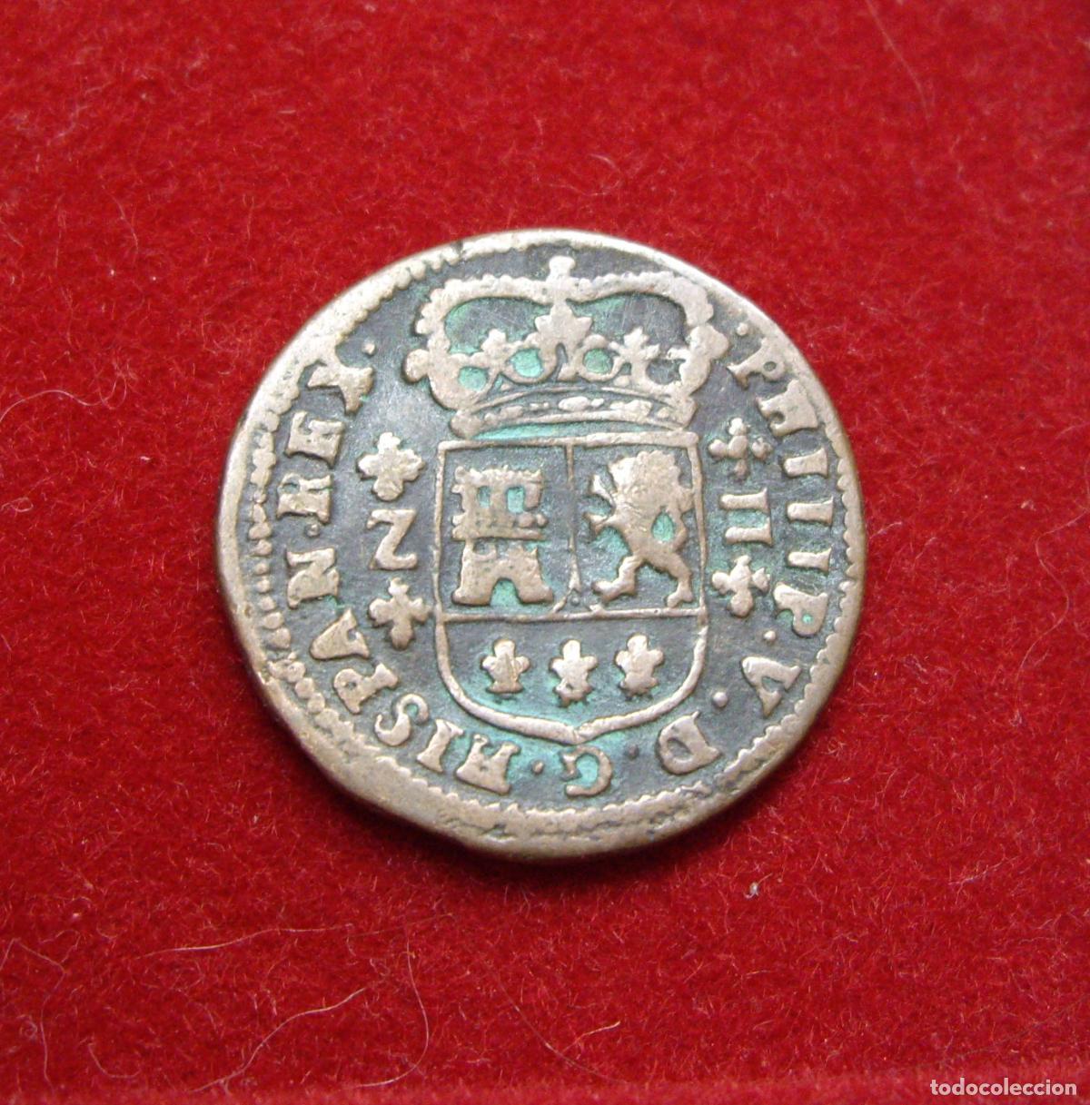 Monedas de Espa&ntilde;a: FELIPE V - 2 MARAVEDIS - 1819 ZARAGOZA - Foto 1