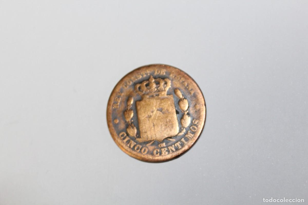 Monedas de Espa&ntilde;a: 5 CENTIMOS de 1879 OM XC 73 ESPA&Ntilde;A en RC+ - Foto 2
