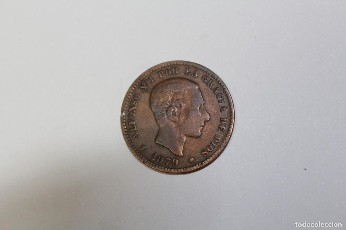Monedas de Espa&ntilde;a: 5 CENTIMOS de 1879 OM XC 73 ESPA&Ntilde;A en BC+