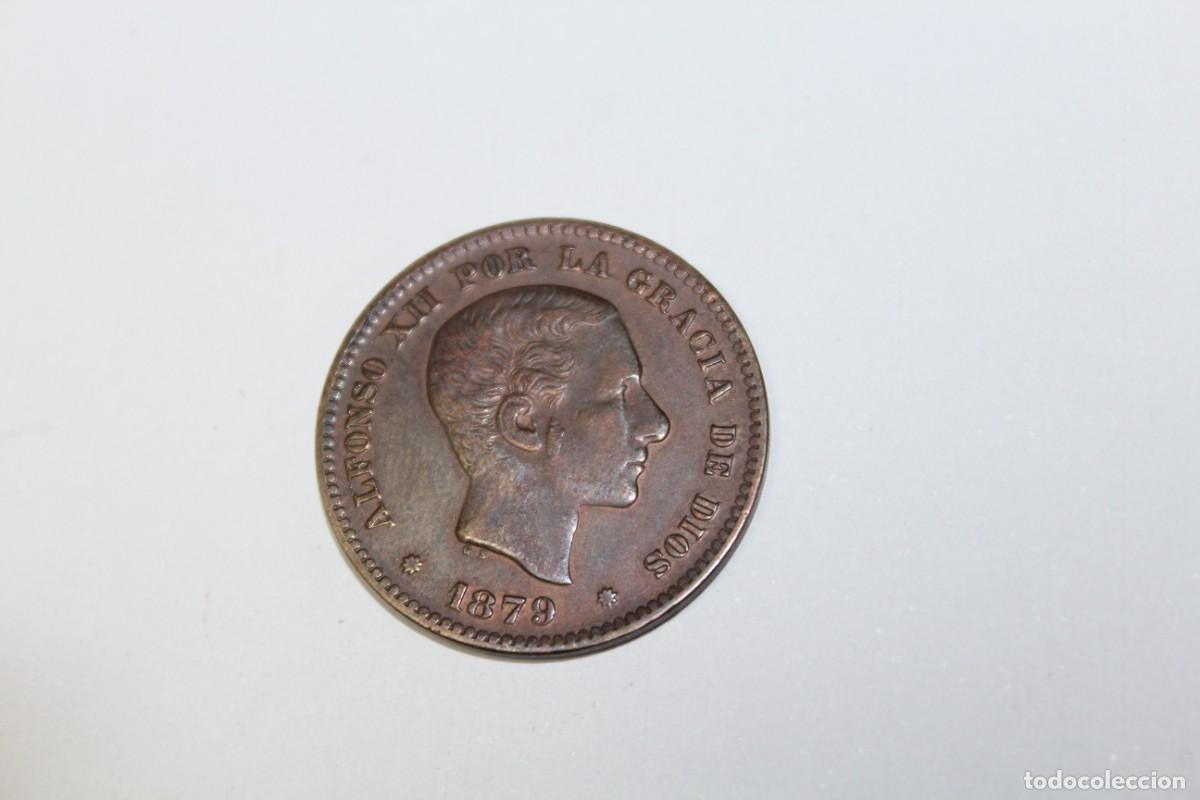 Monedas de Espa&ntilde;a: 5 CENTIMOS de 1879 OM XC 73 ESPA&Ntilde;A en EBC