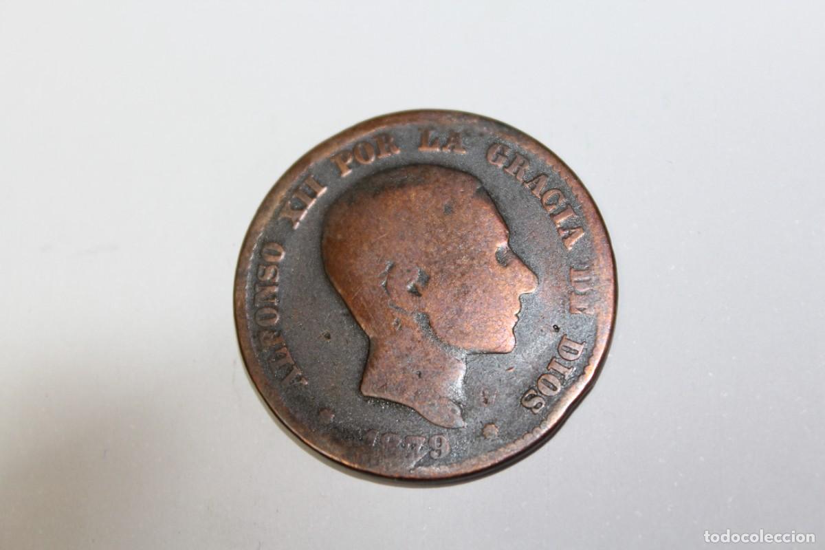 Monedas de Espa&ntilde;a: 10 CENTIMOS de 1879 OM XC 69 ESPA&Ntilde;A en RC+