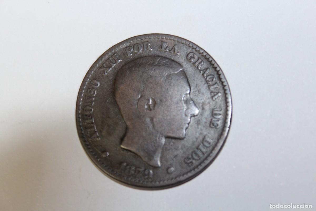 Monedas de Espa&ntilde;a: 10 CENTIMOS de 1879 OM XC 69 ESPA&Ntilde;A en BC+