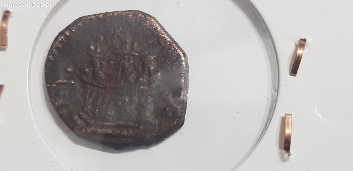 Monedas de Espa&ntilde;a: FELIPE II UNA BLANCA CUENCA - Foto 3