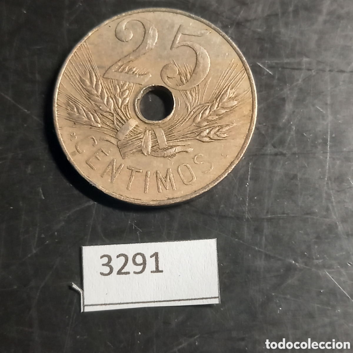 Monedas de Espa&ntilde;a: Espa&ntilde;a 25 c&eacute;ntimos 1927 - Foto 2