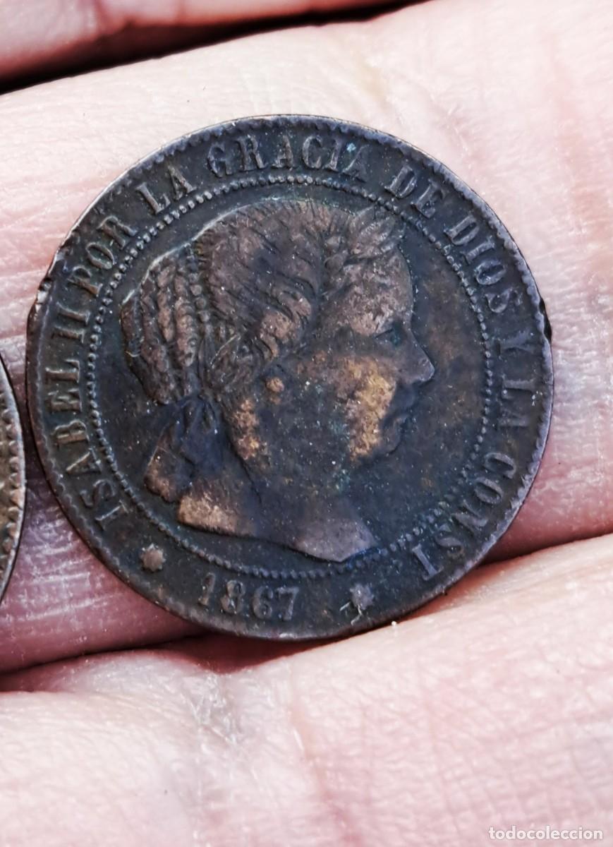 Monedas de Espa&ntilde;a: NT / ISABEL II 1/2 C&Eacute;NTIMO DE ESCUDO 1867 BARCELONA (E128) - Foto 1