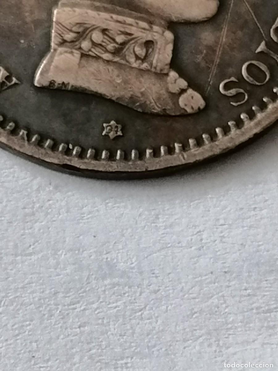 Monedas de Espa&ntilde;a: Moneda, 2 cent, Espa&ntilde;a, 1904, estrella 04, MBC+, - Foto 3
