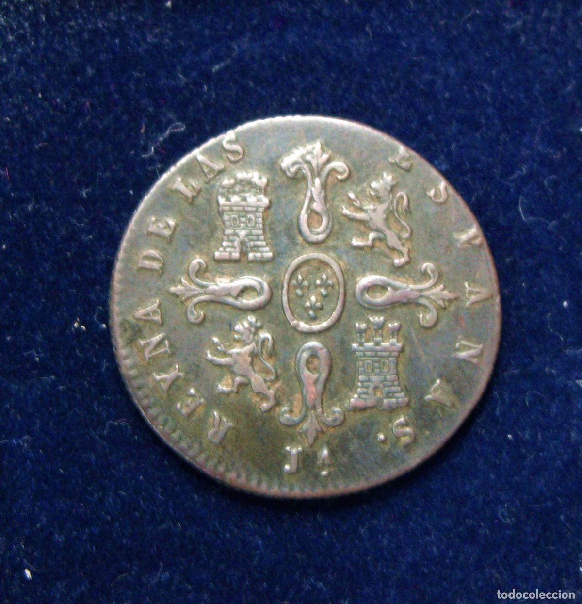 Monedas de Espa&ntilde;a: ISABEL II - 4 MARAVEDIS - 1850 JUBIA - Foto 2