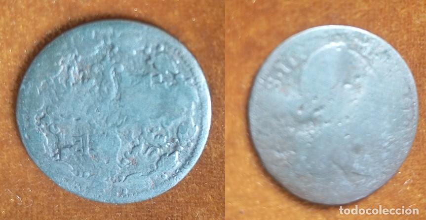 Monedas de Espa&ntilde;a: MONEDA 4 MARAVEDIES CARLOS III - Foto 1