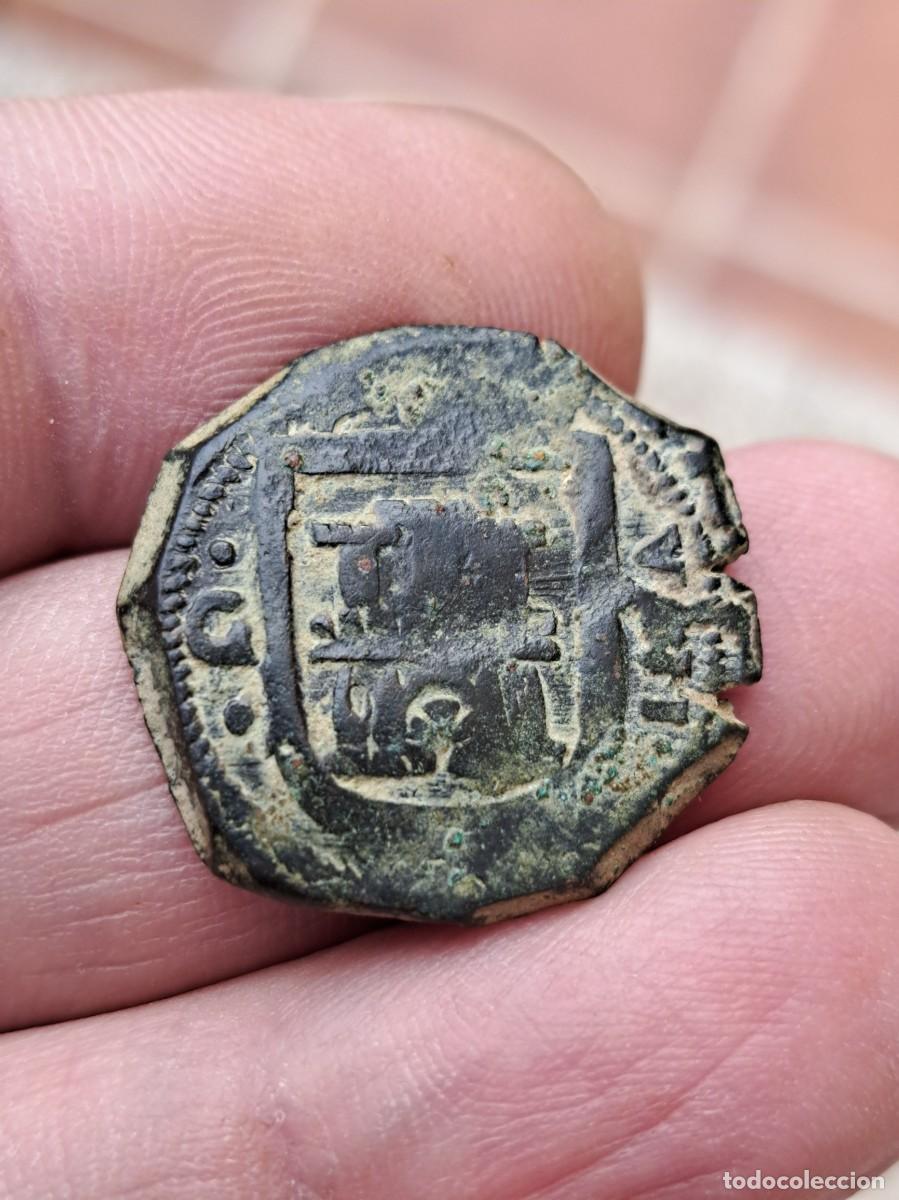 Monedas de Espa&ntilde;a: NT/ FELIPE IV 8 MARAVEDIES 1624 GRANADA (E262) - Foto 3