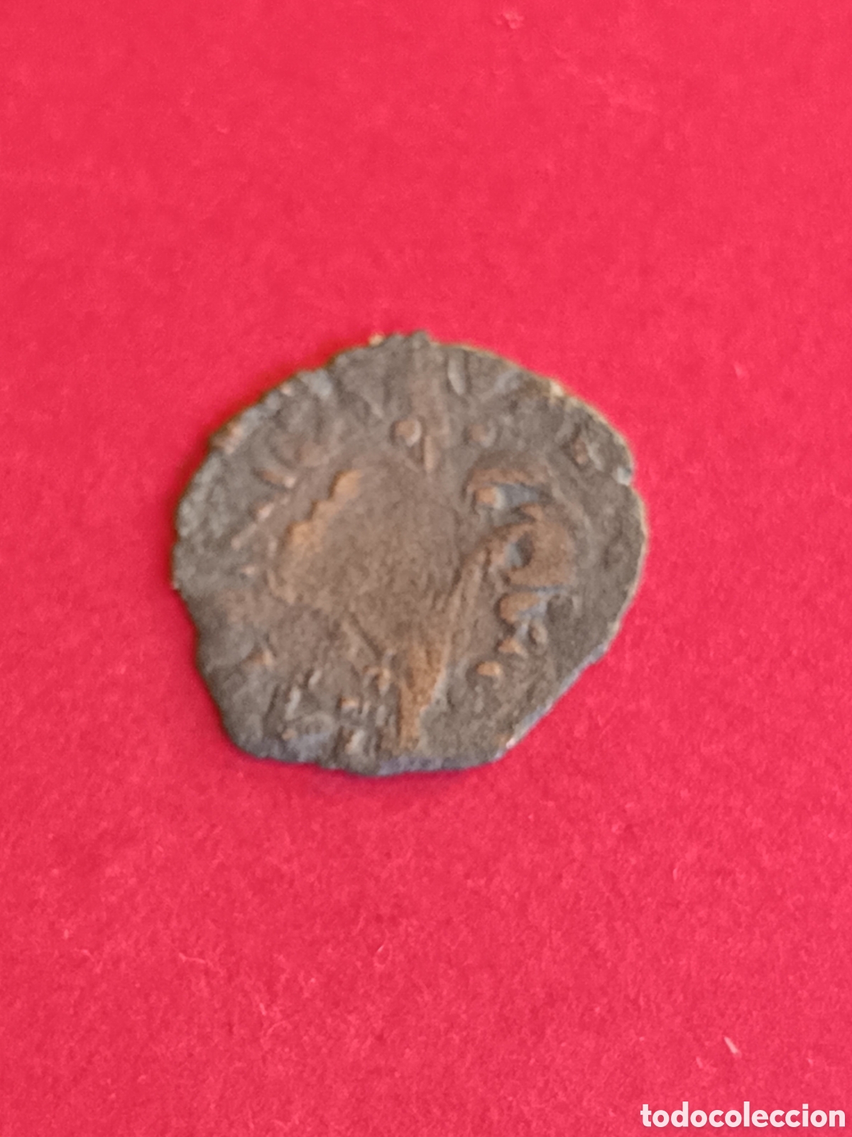 Monedas de Espa&ntilde;a: CARLOS I. DINERO DE VAL&Eacute;NCIA - Foto 2