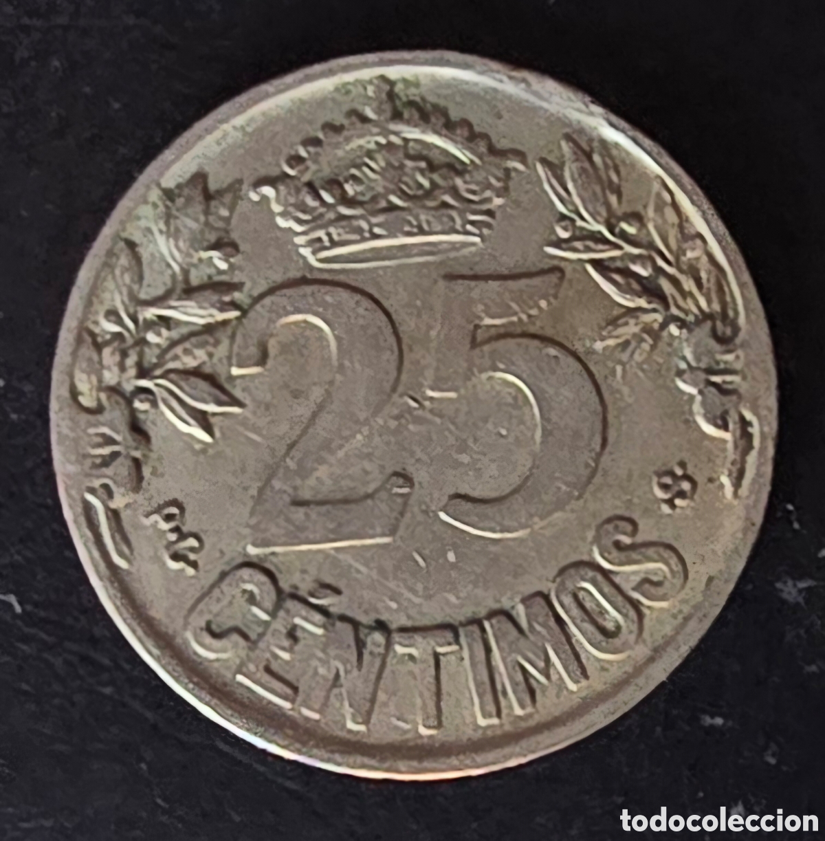 Monedas de Espa&ntilde;a: Moneda de 1925 espa&ntilde;ola - Foto 2