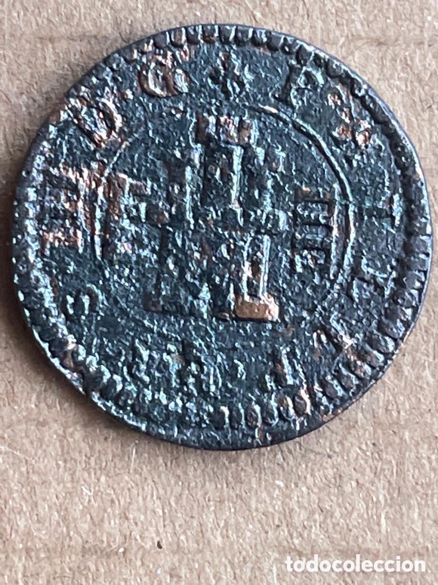 Monedas de Espa&ntilde;a: Moneda Felipe III 1604. / 4 Maravedis - Foto 2