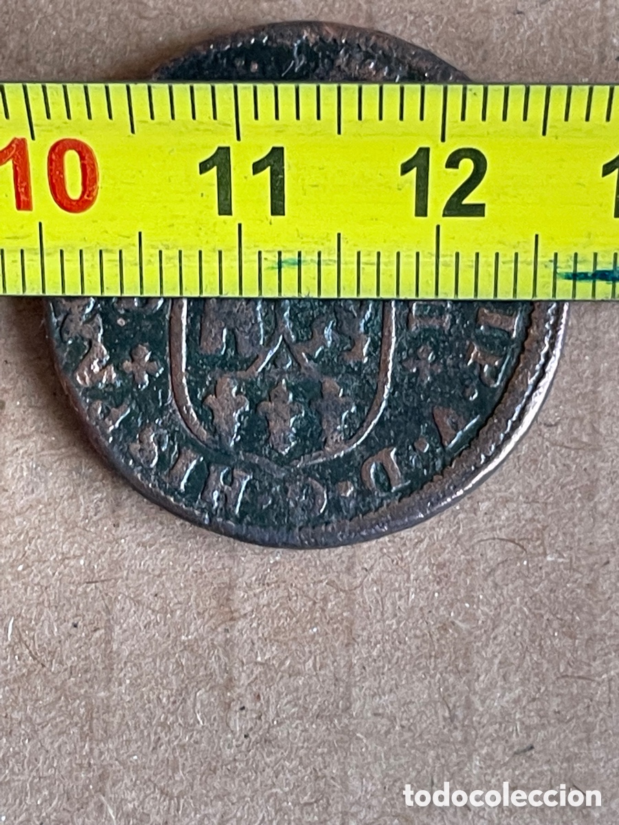 Monedas de Espa&ntilde;a: Moneda de FELIPE V 1720. / 4 Maravedis - Foto 3