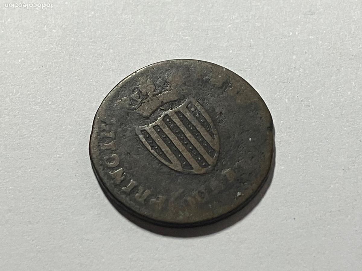 Monedas de Espa&ntilde;a: Moneda 1 Quarto Catalu&ntilde;a Catalunya - Foto 1