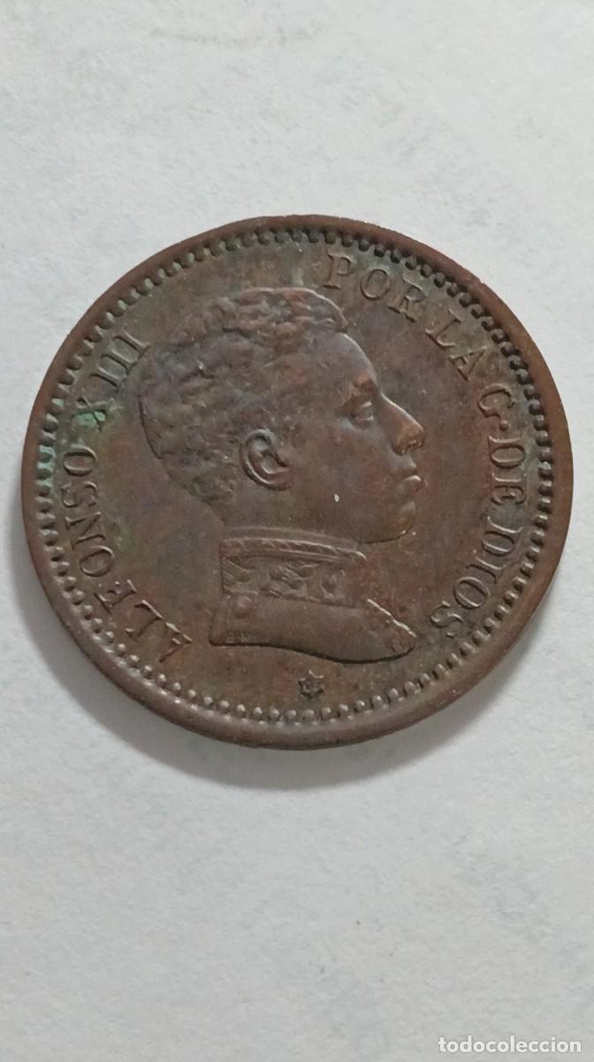 Monedas de Espa&ntilde;a: ESPA&Ntilde;A - 2 CENTIMO 1905 - ALFONSO XIII KM722 - Foto 1