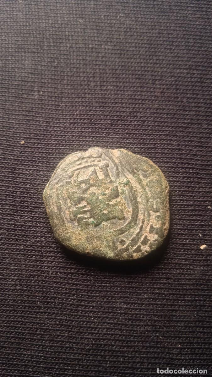 Monedas de Espa&ntilde;a: Antigua moneda resellada. - Foto 2