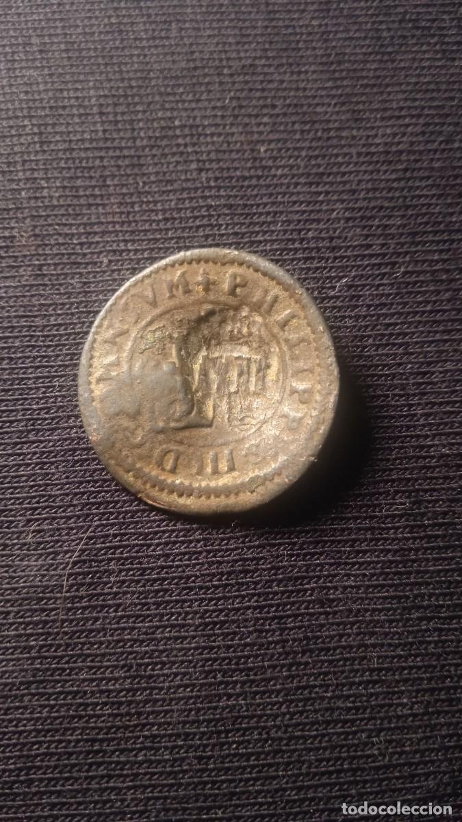 Monedas de Espa&ntilde;a: Antigua moneda resellada. - Foto 1