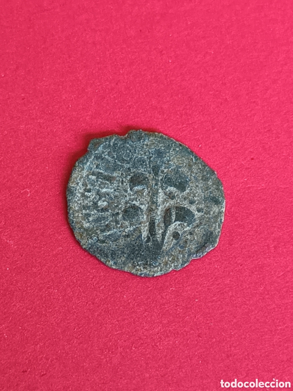 Monedas de Espa&ntilde;a: FELIPE III. DINERO DE VAL&Eacute;NCIA. 1610. - Foto 2