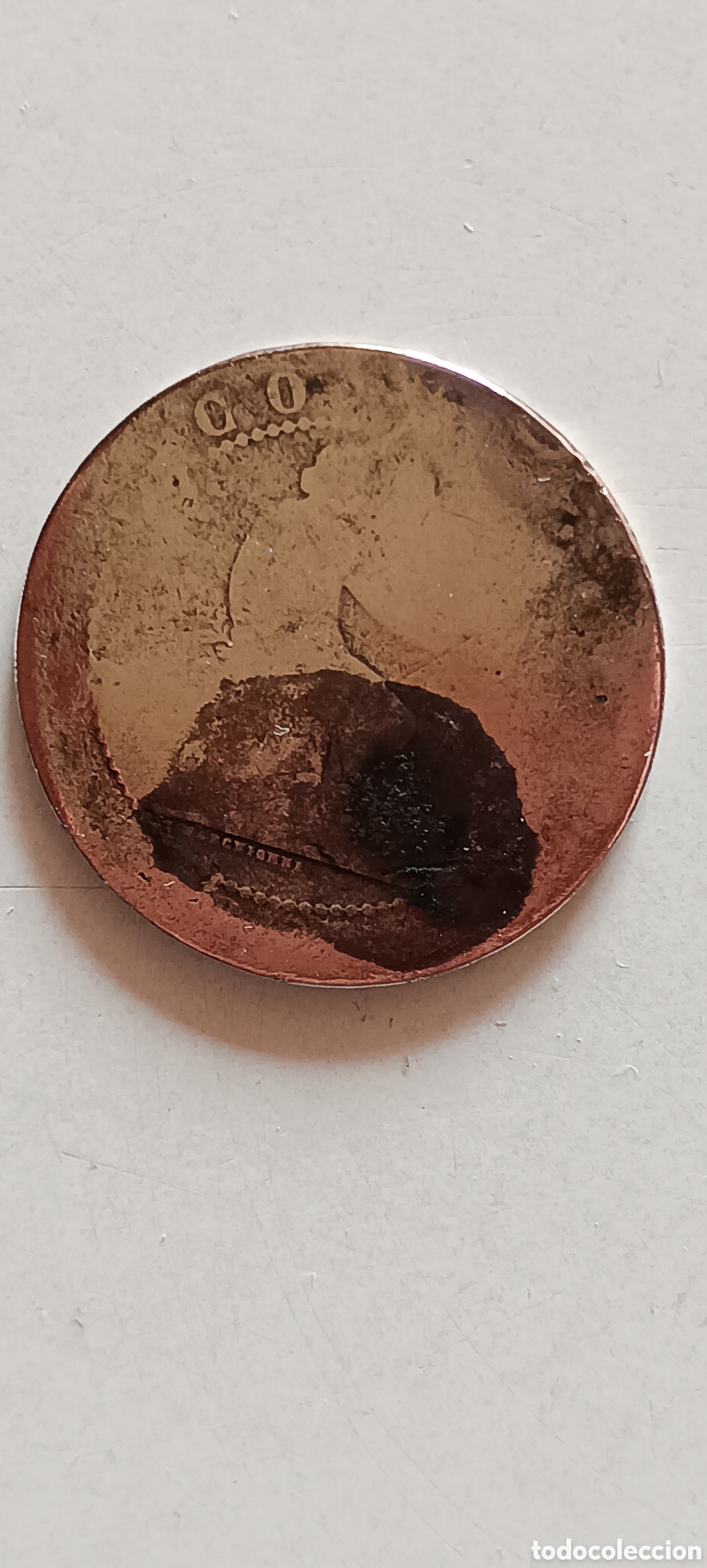 Monedas de Espa&ntilde;a: Monedas Espa&ntilde;a (2un.) de cobre de 5 c&eacute;ntimos 1870 - Foto 10