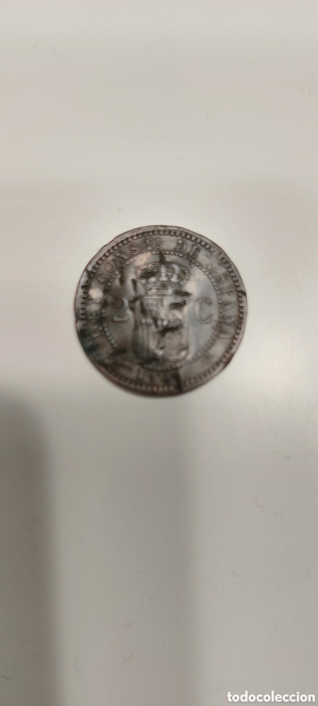 Monedas de Espa&ntilde;a: Alfonso XIII 2 c. 1904. - Foto 3