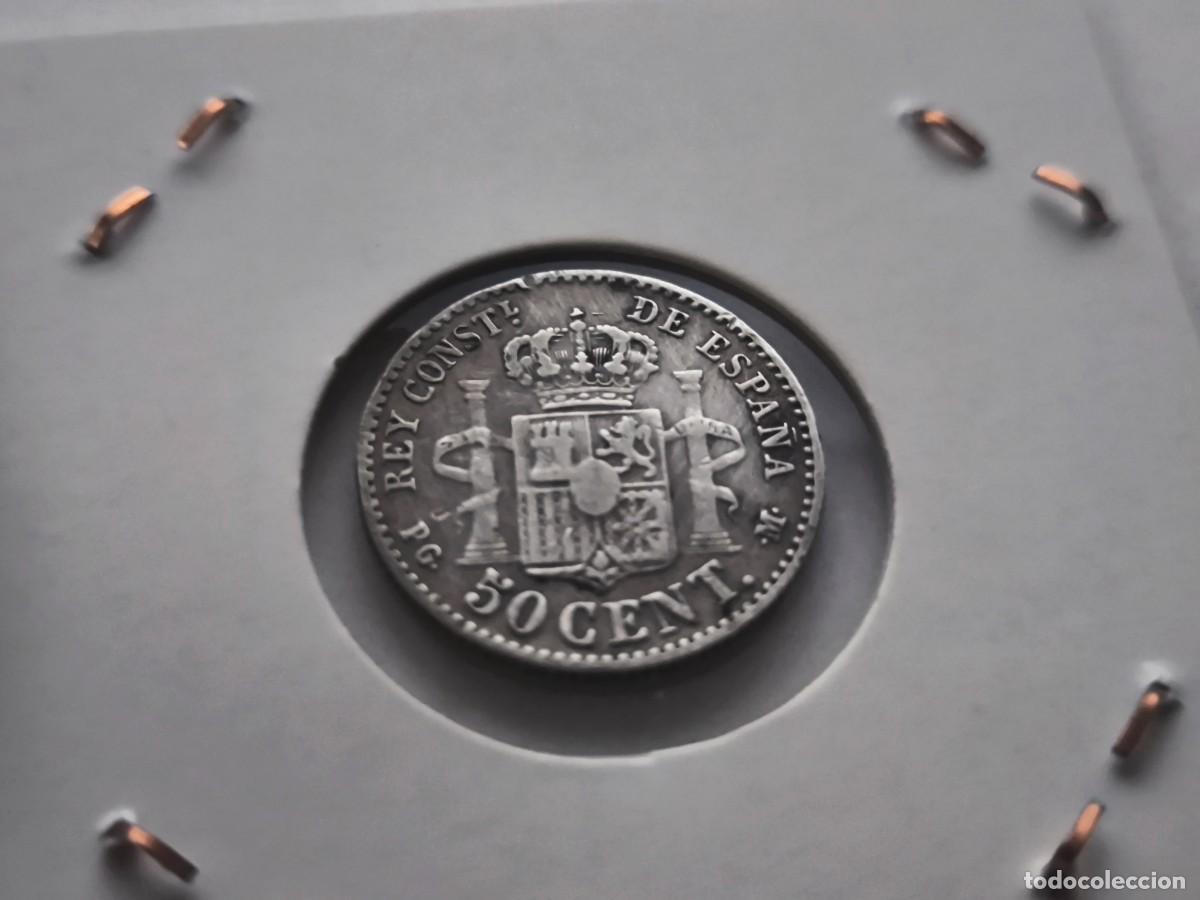 Monedas de Espa&ntilde;a: Alfonso XIII 1892 plata. - Foto 1