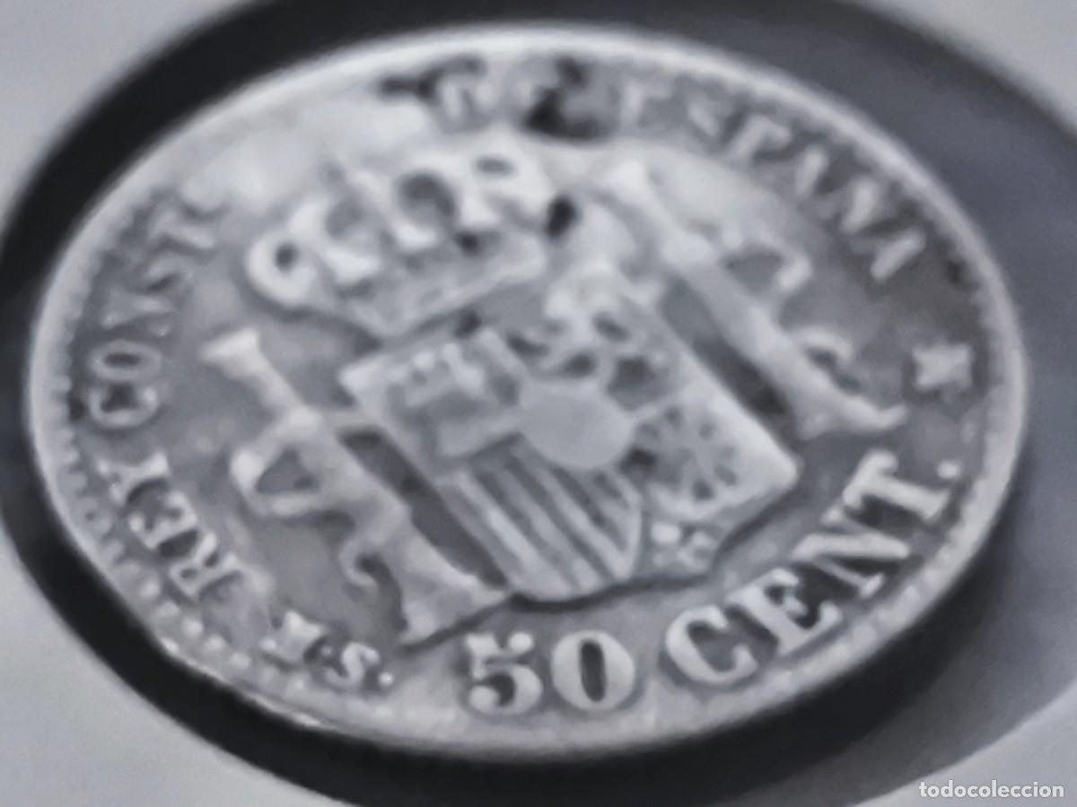 Monedas de Espa&ntilde;a: Alfonso XIII 1892 plata. - Foto 3