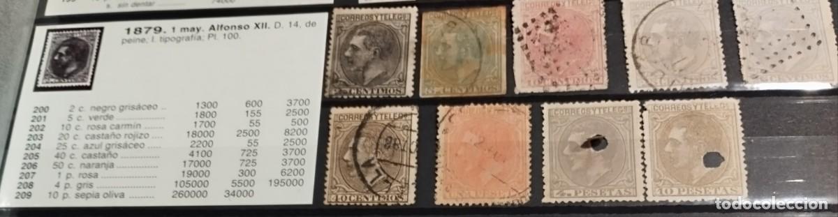 Monedas de Espa&ntilde;a: Sellos de Alfonso XII - Foto 2
