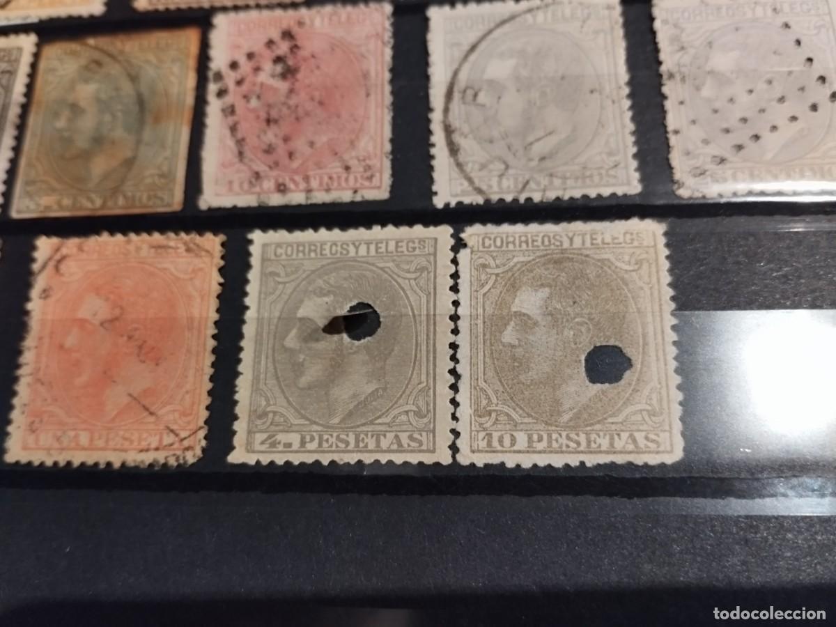 Monedas de Espa&ntilde;a: Sellos de Alfonso XII - Foto 3