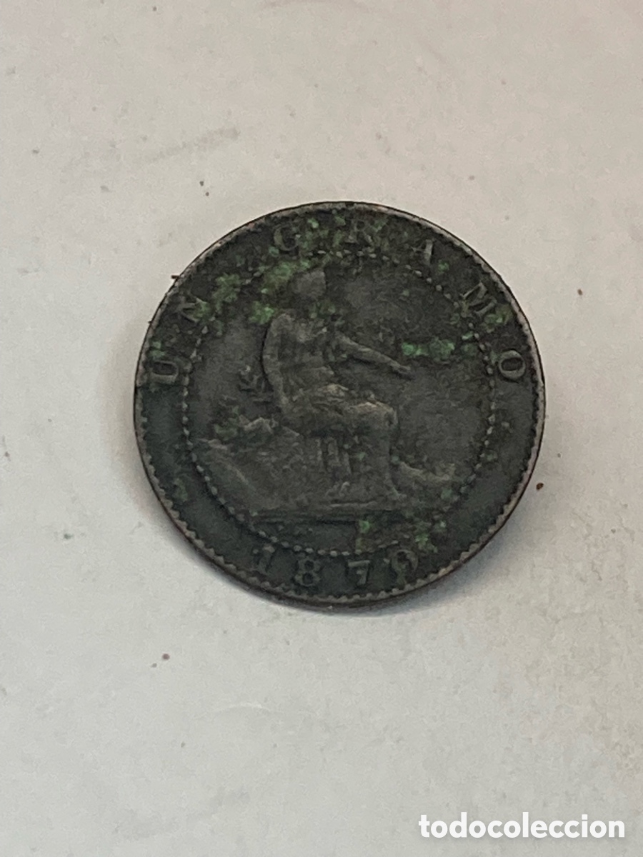 Monedas de Espa&ntilde;a: Moneda de 1 c&eacute;ntimo 1870 J64 - Foto 1