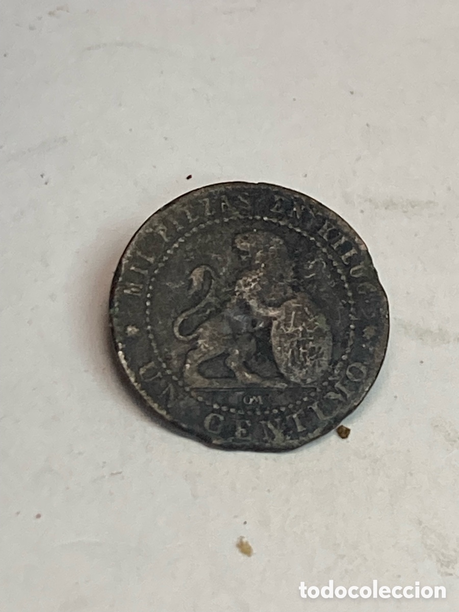 Monedas de Espa&ntilde;a: Moneda 1 c&eacute;ntimo 1870 J64 - Foto 1