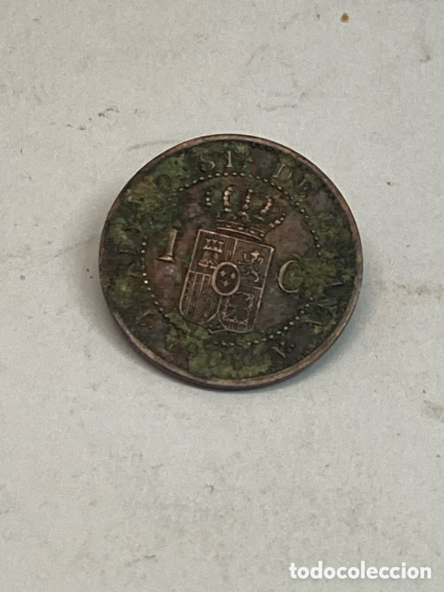 Monedas de Espa&ntilde;a: Moneda 1 c&eacute;ntimo 1906 - Foto 2
