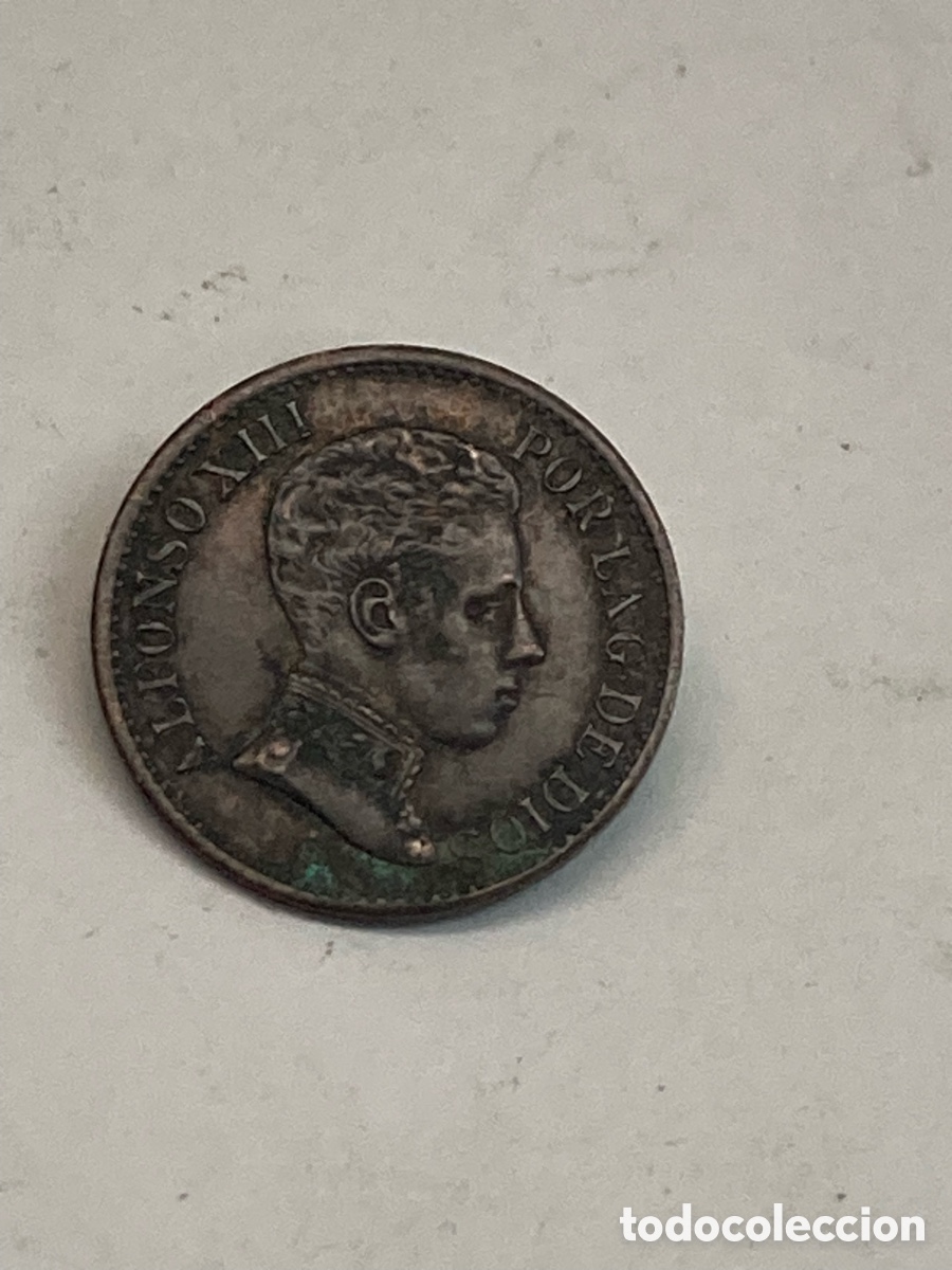 Monedas de Espa&ntilde;a: Moneda de 1 c&eacute;ntimo 1906 J64 - Foto 2