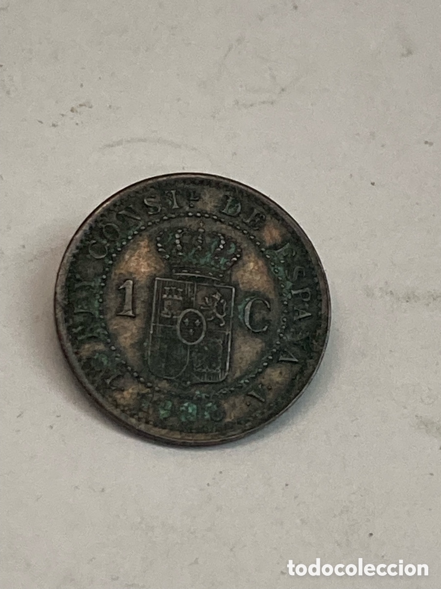 Monedas de Espa&ntilde;a: Moneda de 1 centimos 1906 J64 - Foto 1