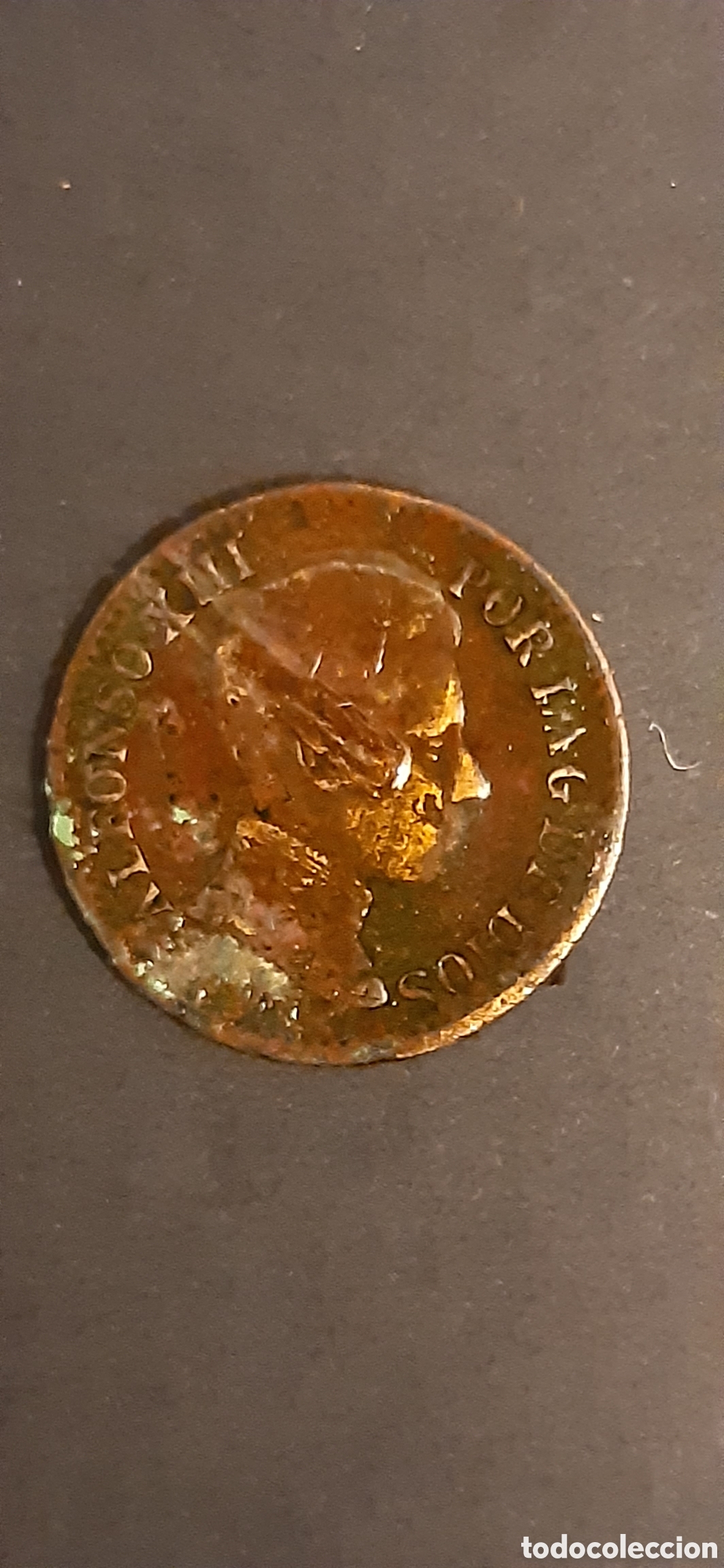 Monedas de Espa&ntilde;a: 1 cent 1906 Alfonso XIII - Foto 2