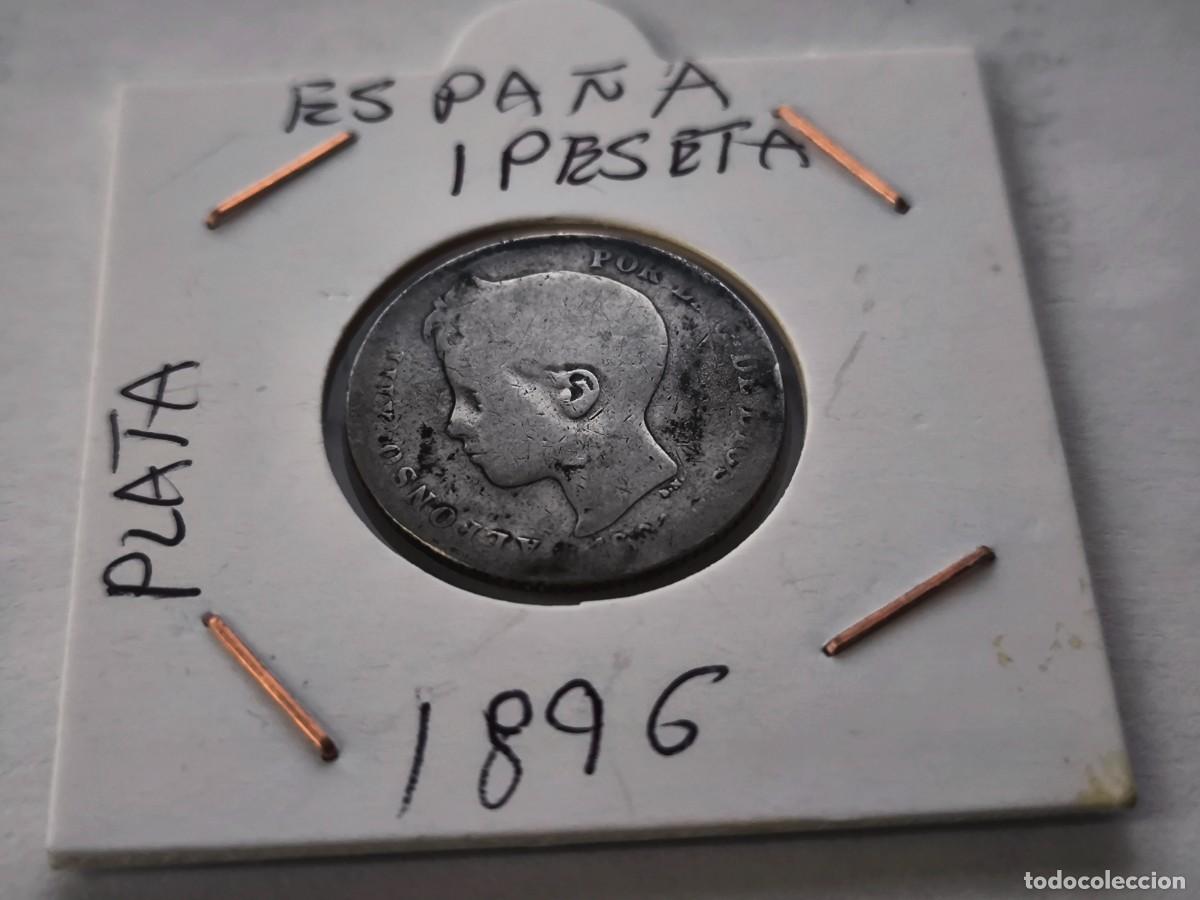 Monedas de Espa&ntilde;a: Moneda Alfonso XIii 1896 - Foto 1
