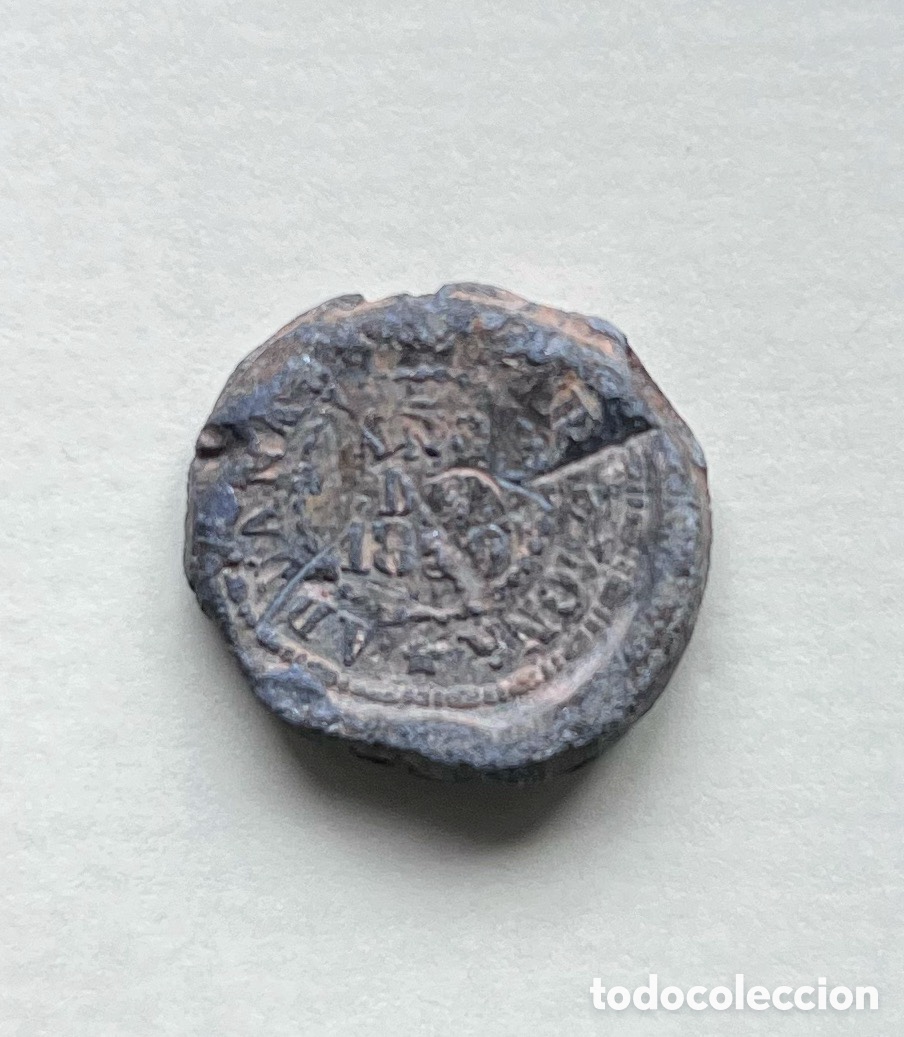Monedas de Espa&ntilde;a: Bolla de plomo &ldquo;ADUANA DE BARCELONA * &ndash; A&Ntilde;O DE 1850&rdquo; - Foto 1