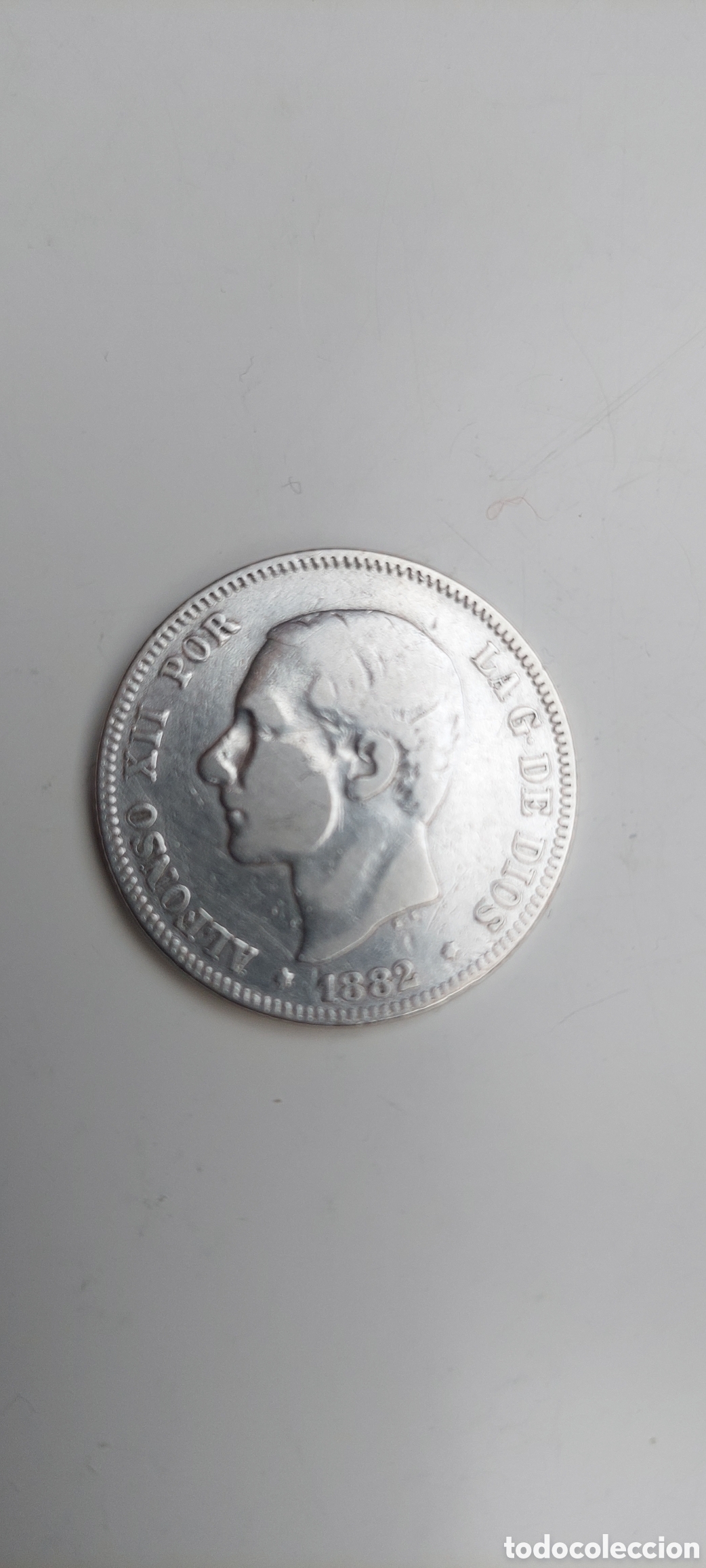 Monedas de Espa&ntilde;a: Alfonso XII 1882,2 Pesetas - Foto 1