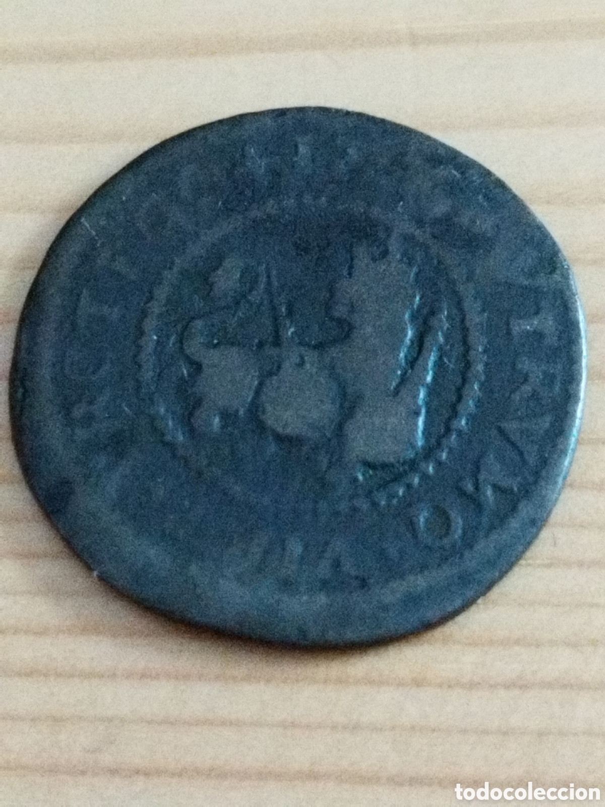 Monedas de Espa&ntilde;a: Moneda de 2 maraved&iacute;s de Felipe V km#302 - Foto 2